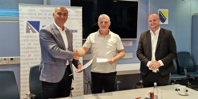Potpisan ugovor za nastavak radova na sanaciji dijela magistralne ceste M17.5 Jablanica &ndash; Blidinje