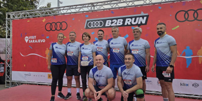 JP Ceste FBiH na 9. Audi B2B Run utrci - Zajedno gradimo timski duh