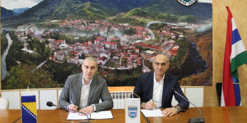 Potpisan Sporazum o prijenosu sredstava za sanaciju magistralnih cesta u Jablanici